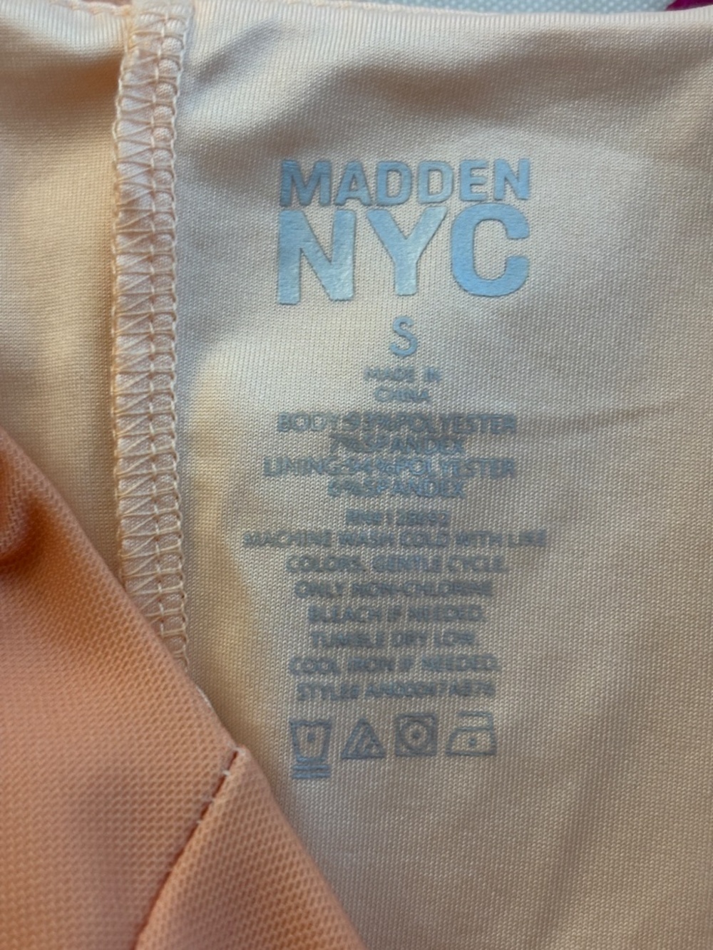 Madden NYC Ombré Mesh Maxi Dress Pink Orange Size S - Picture 11 of 11